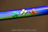 NOS 1995 Colnago Master Light Frame & Fork: 51cm Art Deco Blue