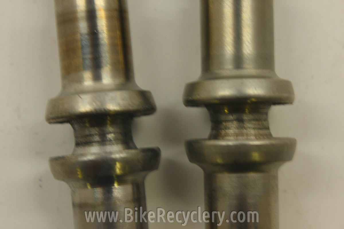 MR2 Racer Orb Titanium Pedals & NOS Cleats: <170g w/cleats! RARE!