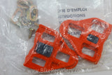 NOS Look Delta Cleats: Red