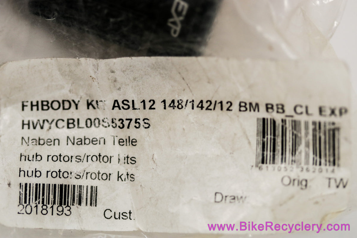 DT Swiss Ratchet 180 EXP Microspline Shimano Freehub Body Kit: Ceramic - 12x142/148mm - HWYCBL00S5375S (NEW)
