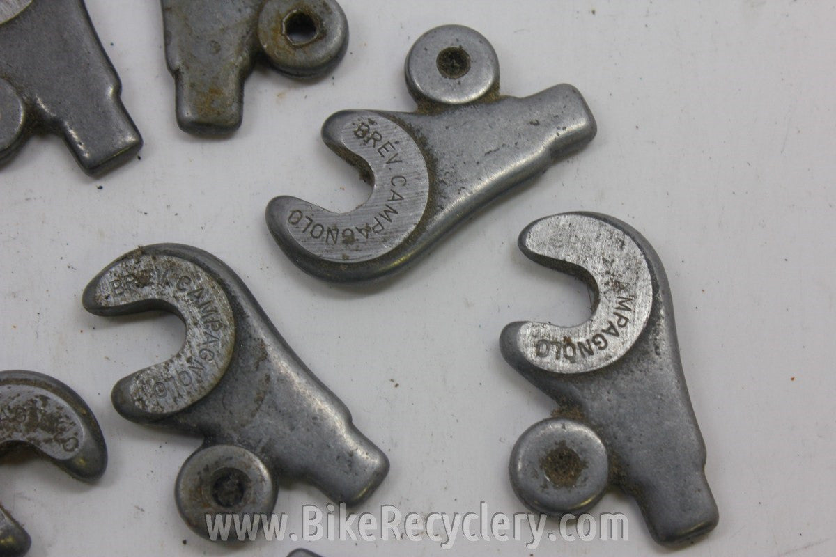 Framebuilder's Special: 9 NOS Campagnolo Fork Ends w/ Eyelets, Great for Art Too!