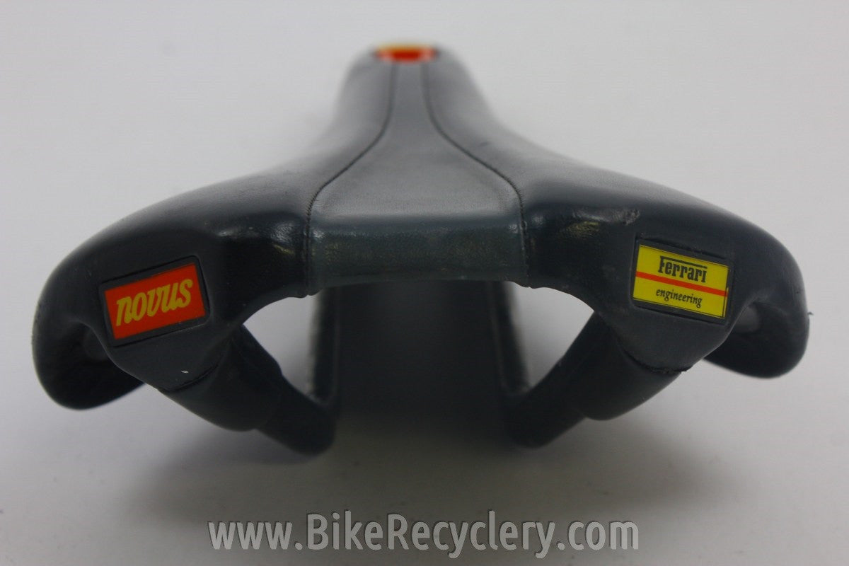 Selle Italia Novus Ferarri Saddle: Carbon Rails, Black 1990's