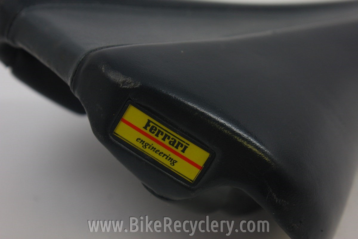 Selle Italia Novus Ferarri Saddle: Carbon Rails, Black 1990's