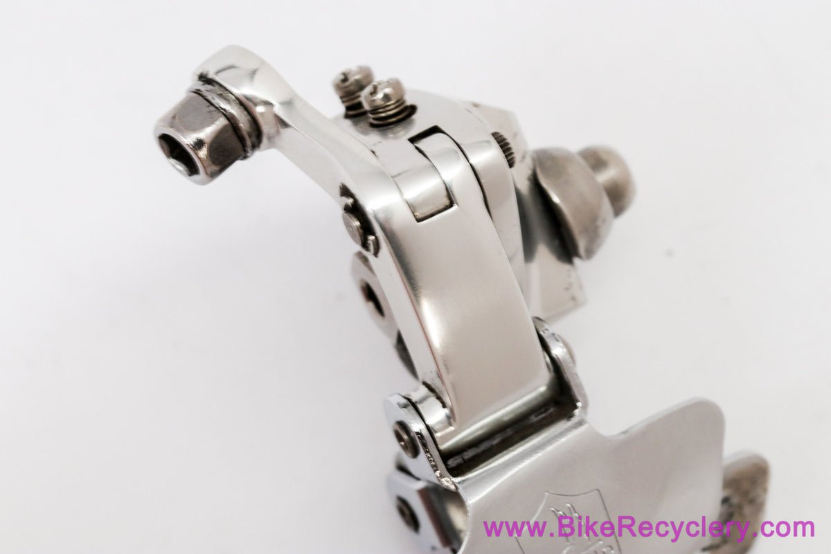 Campagnolo C-Record A022 Front Derailleur: Braze On - 2nd Gen 1984-1991 (Near Mint+ Low Miles)