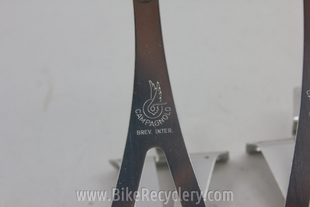 Campagnolo Super Record Toe Clips: LARGE, EXC in Box