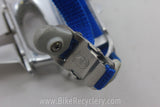 Campagnolo Croce d' Aune Pedals w/ Campy Clips, Straps: EXC+