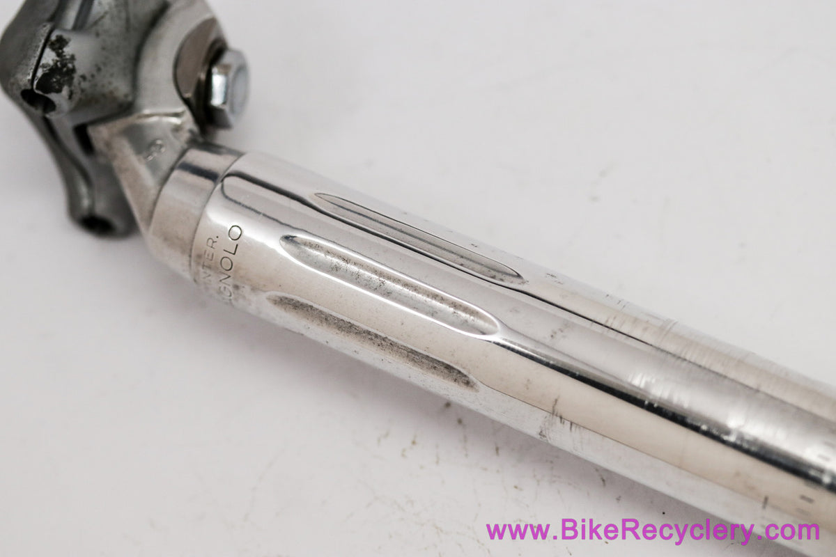 Campagnolo Super Record Fluted Seatpost: 27.2mm - #4051/1 - 4th Gen Polished Elbow