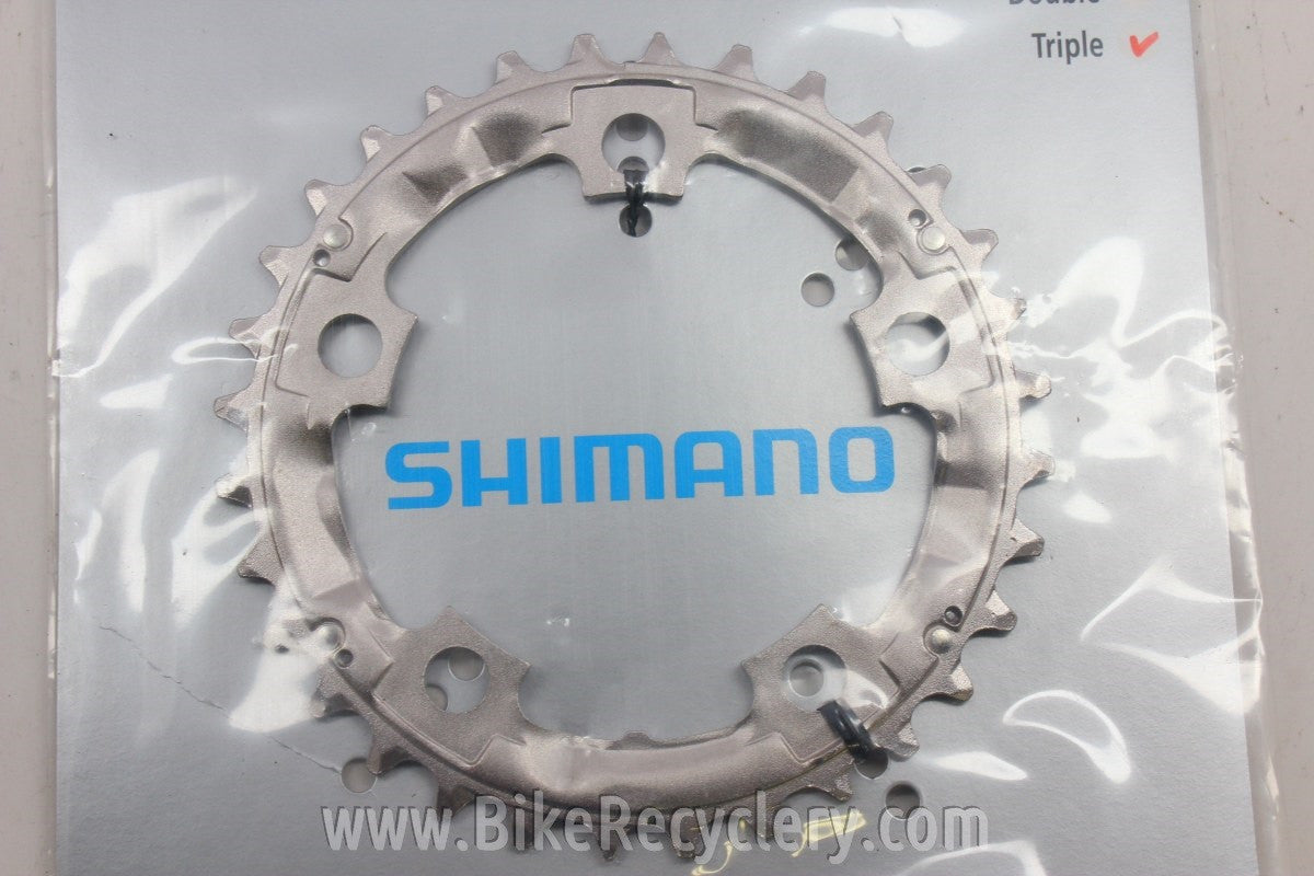 NIB Shimano Mountain Bike Chainring: 94mm BCD, 32T, Silver