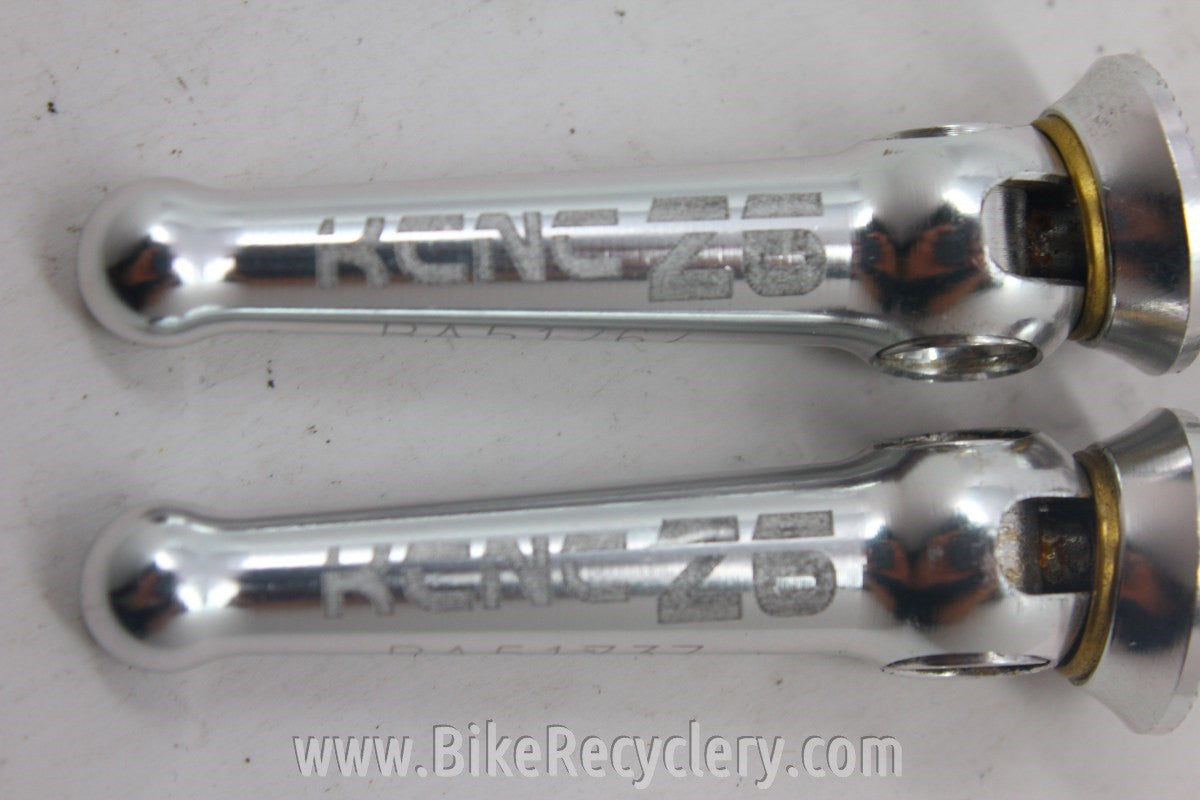 KCNC Z6 QR Skewers: Silver, Stainless Steel NEW