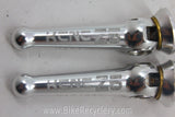 KCNC Z6 QR Skewers: Silver, Stainless Steel NEW