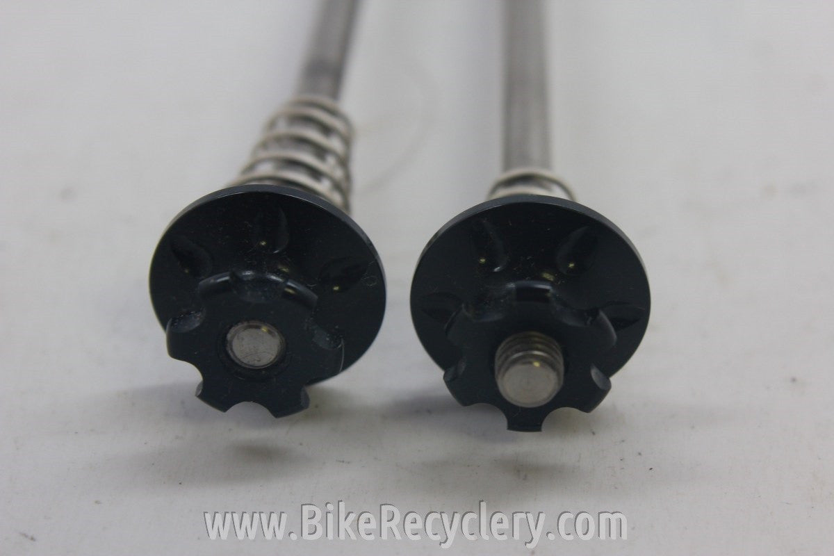 Far Near Titanium QR Skewers: Black, 45g Ultralight! NEW