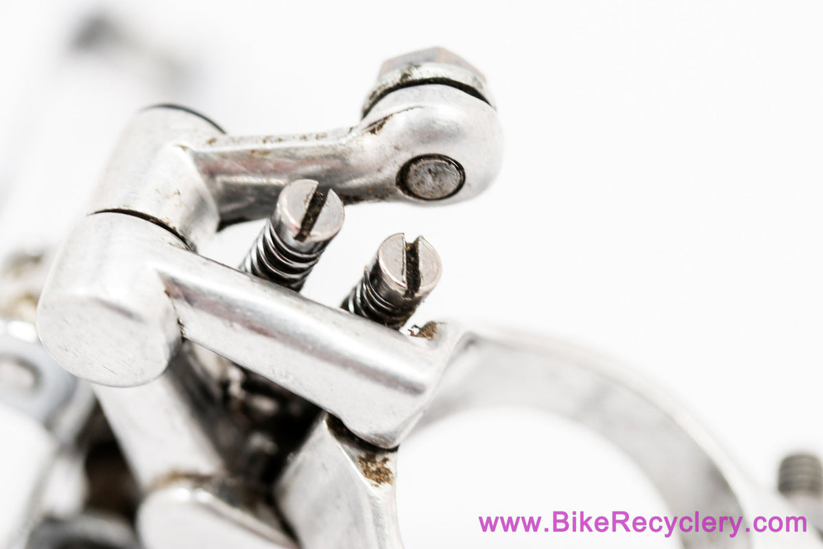 Campagnolo Nuovo Record Three Hole Front Derailleur: 1052/NT - 25.4mm Clamp (EXC+ Low Miles)