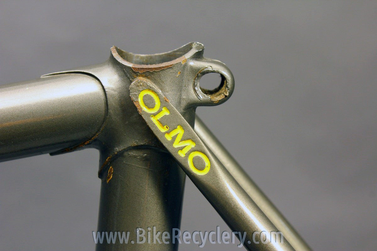Olmo Competition Frame & Chrome Fork: 54cm (c-c), Columbus Steel, 1970's 1980's