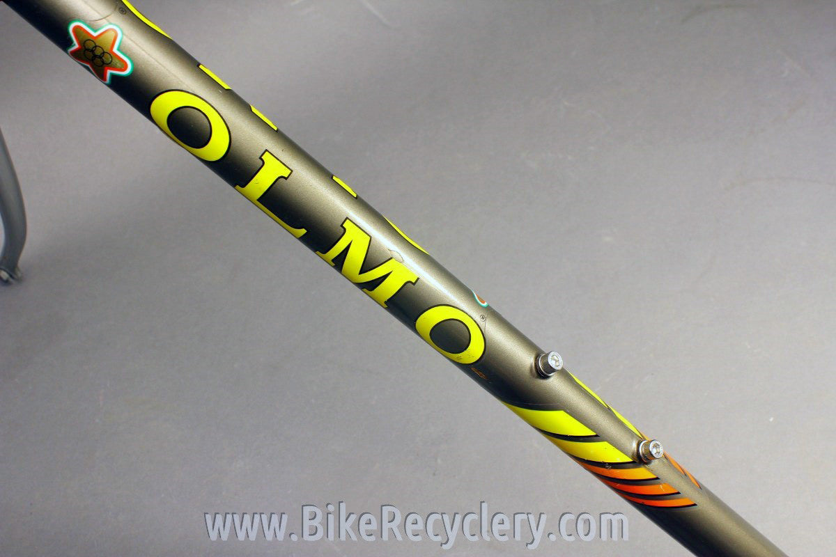 Olmo Competition Frame & Chrome Fork: 54cm (c-c), Columbus Steel, 1970's 1980's