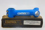 NOS/NIB Control Tech Threadless Stem: 1 1/8", 135mm x 25.4mm Blue Yellow