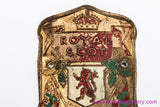 Royal Scott Head Badge: Brass - English 3 Speed 1950's 1960's 1970's