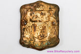 Royal Scott Head Badge: Brass - English 3 Speed 1950's 1960's 1970's