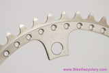 Custom Drillium Chainring: 49t x 144mm - Silver (Near Mint+ Low Miles or NOS)