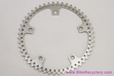 Custom Drillium Chainring: 50t x 144mm - Silver (EXC)