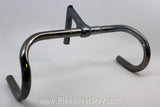 3TTT Gunmetal / Pewter Handlebars & Stem: 44cm Competizione, 110mm Record