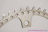 Custom Drillium Chainring: 50t x 144mm - Silver (EXC)