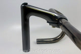 3TTT Gunmetal / Pewter Handlebars & Stem: 44cm Competizione, 110mm Record