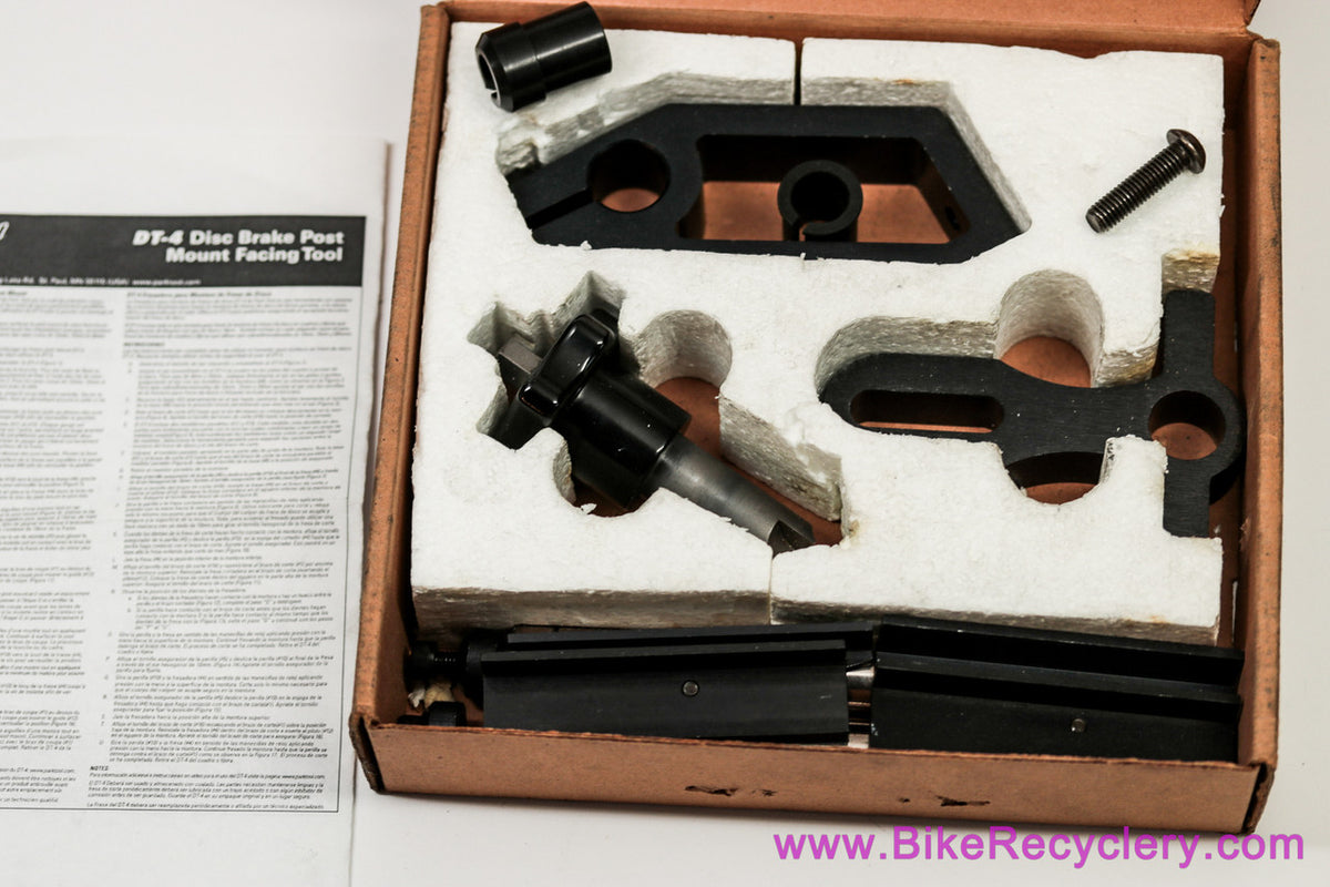 Park Tool DT-4 Disc Post Mount Brake Mount Facing Set (Near Mint+ Low Use)