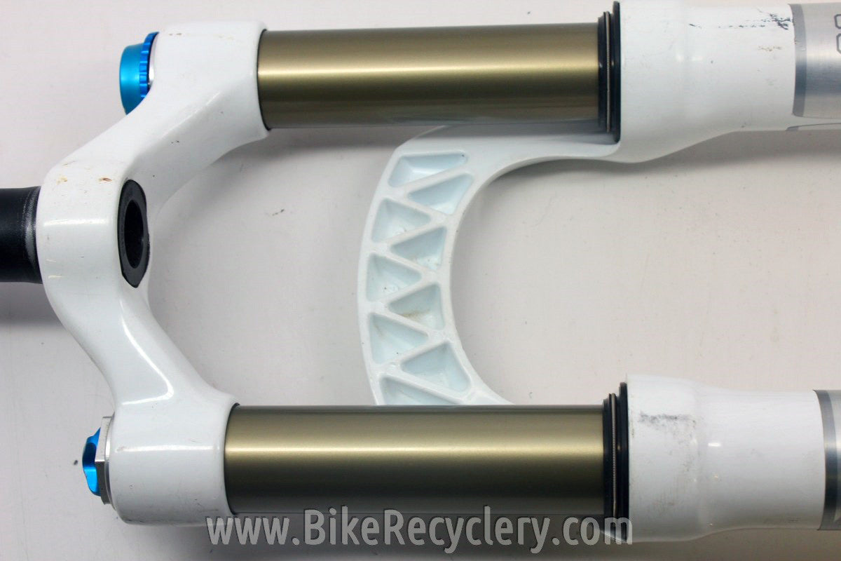 Fox F29 RLC 29er Fork: 100mm, 32, 1 1/8" Straight, 9mm QR, White, Rebuilt EXC