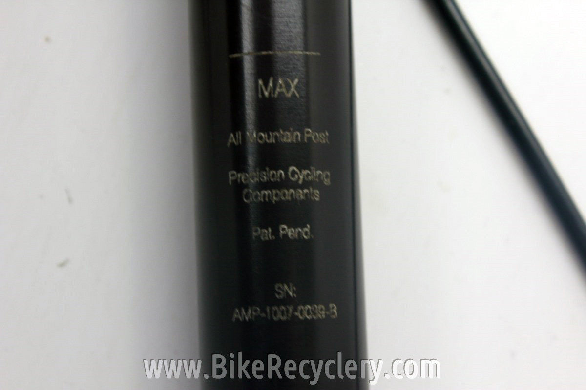 27.2mm Dropper Seatpost: Precision Cycling All Mountain Post (AMP), Sub 1 Pound
