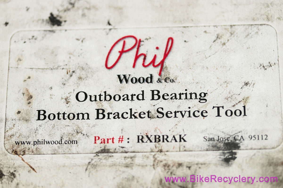 Phil Wood Outboard Bearing Bottom Bracket Service Tool Kit #RXBRAK (EXC)