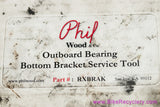 Phil Wood Outboard Bearing Bottom Bracket Service Tool Kit #RXBRAK (EXC)