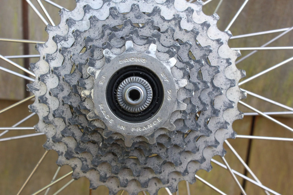 Phil Wood 48H Touring Rear Wheel: Mavic T519 Rim - Sachs LY 94 7sp Freewheel