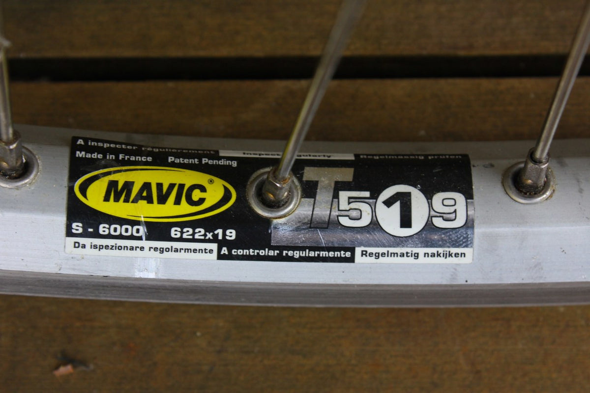 Phil Wood 48H Touring Rear Wheel: Mavic T519 Rim - Sachs LY 94 7sp Freewheel