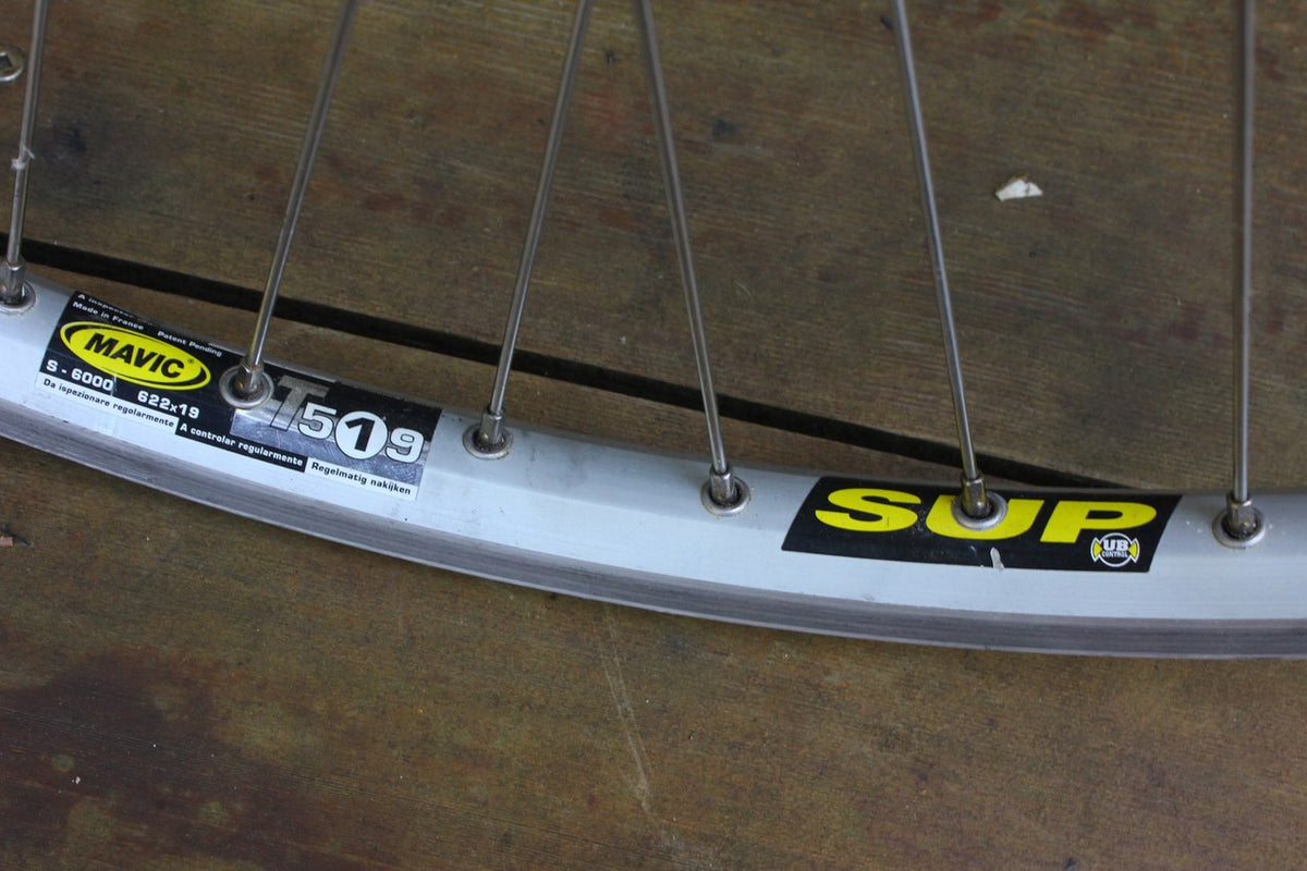 Phil Wood 48H Touring Rear Wheel: Mavic T519 Rim - Sachs LY 94 7sp Freewheel