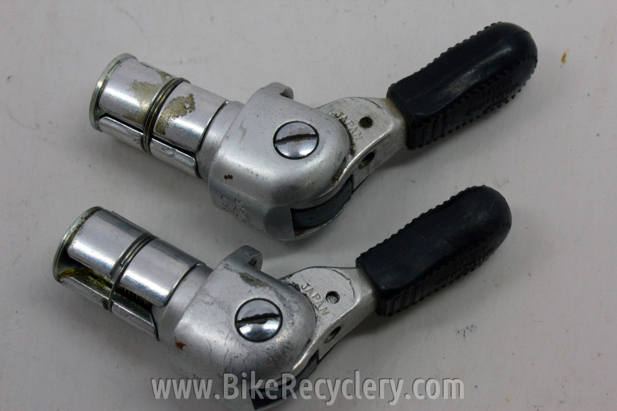 Vintage Suntour BarCon Bar End Shifters: 5/6/7 speed Retro Friction