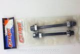 Crupi Hub Axles: 3/8" Front & Rear Old School BMX (used)