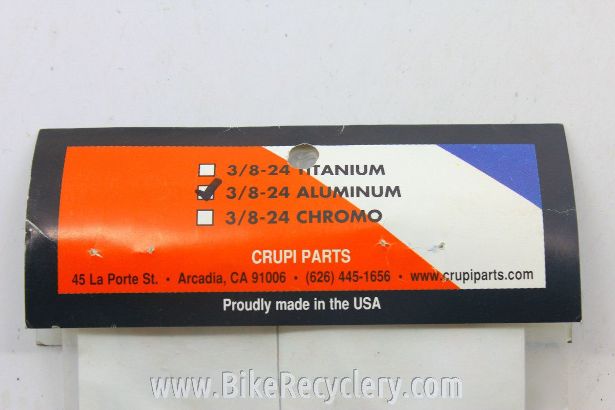 Crupi Hub Axles: 3/8" Front & Rear Old School BMX (used)