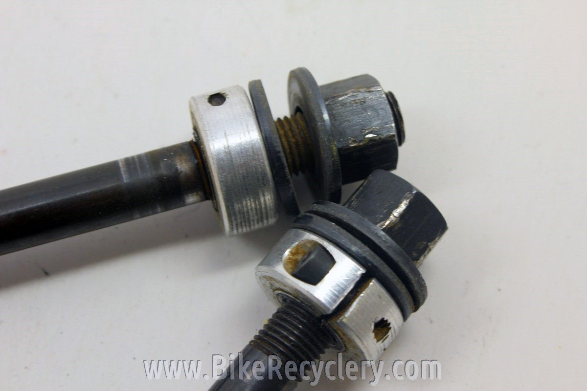 Crupi Hub Axles: 3/8" Front & Rear Old School BMX (used)