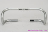 NOS Scott Drop-In Handlebars: 44.5cm x 26.0mm - Silver - Vintage 1990's (Take-Off)