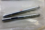 Lezyne Valve Extenders: 70mm Silver NEW (pair)