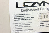 Lezyne Valve Extenders: 70mm Silver NEW (pair)