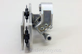 Prototype Maching Joe's Rear Derailleur: CNC 1990's, Silver SUPER RARE!