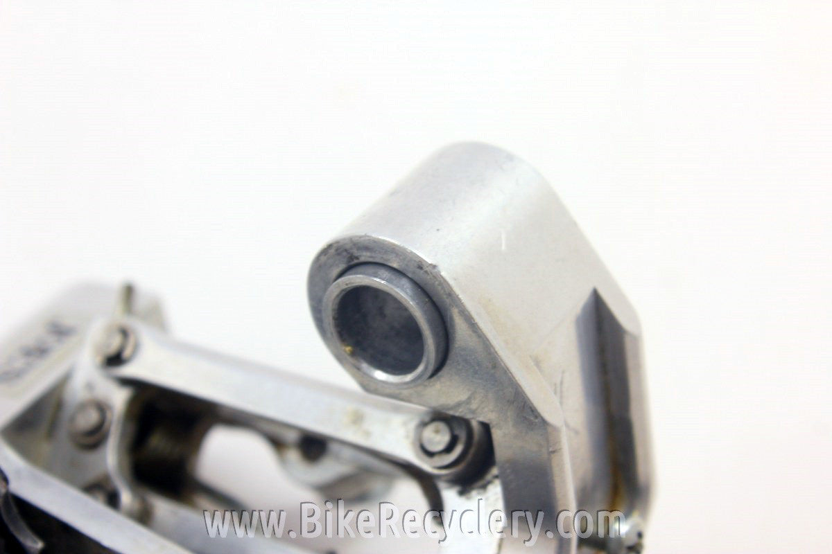 Prototype Maching Joe's Rear Derailleur: CNC 1990's, Silver SUPER RARE!