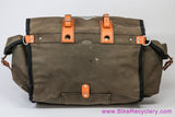 Carradice Nelson LongFlap Saddlebag: 18L - Green Waterproof Canvas (Near Mint+ Barely Used)