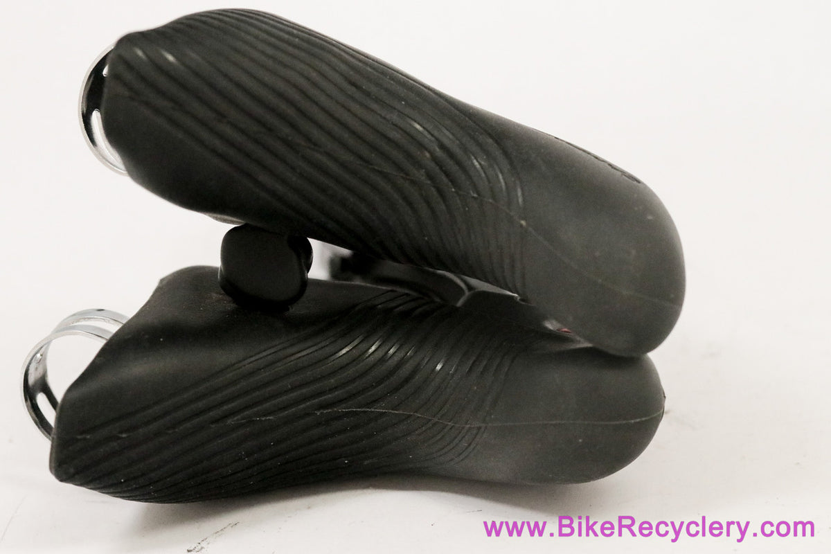 Campagnolo Centaur 10s Ergo PowerShift Shifters: Triple/Double - Black / Red (Barely Used Near Mint+)