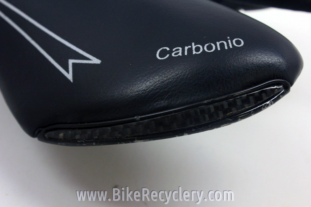 NEW Selle Italia SLC Carbonino Saddle: Carbon/Ti rails, Large Cutout, 186g Ned Overend