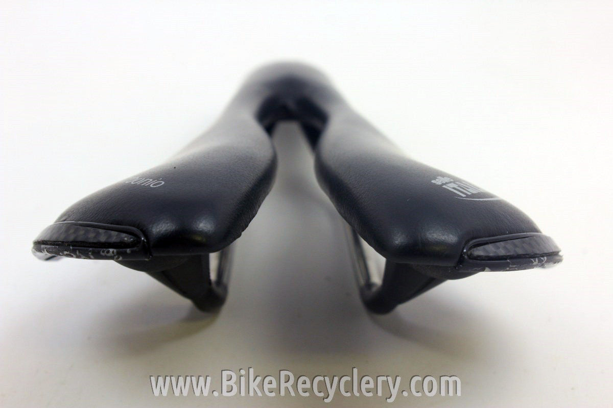 NEW Selle Italia SLC Carbonino Saddle: Carbon/Ti rails, Large Cutout, 186g Ned Overend