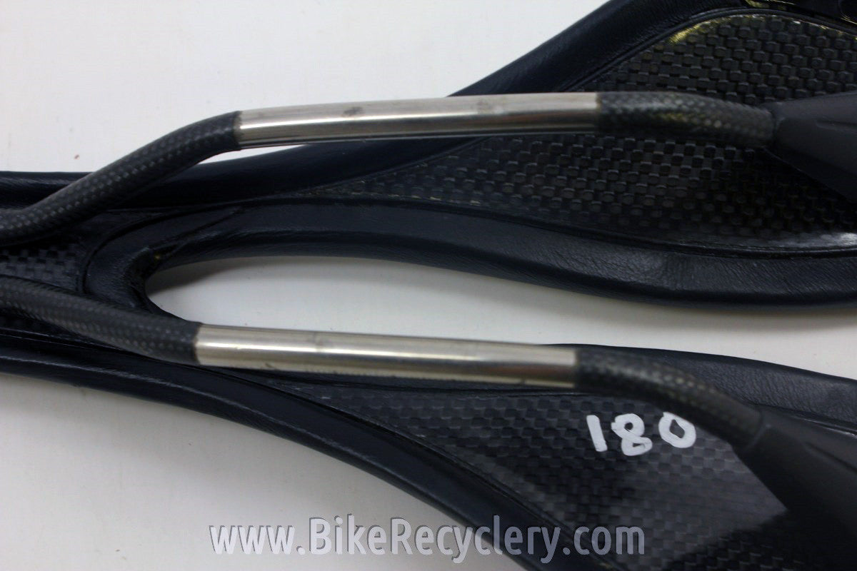 NEW Selle Italia SLC Carbonino Saddle: Carbon/Ti rails, Large Cutout, 186g Ned Overend
