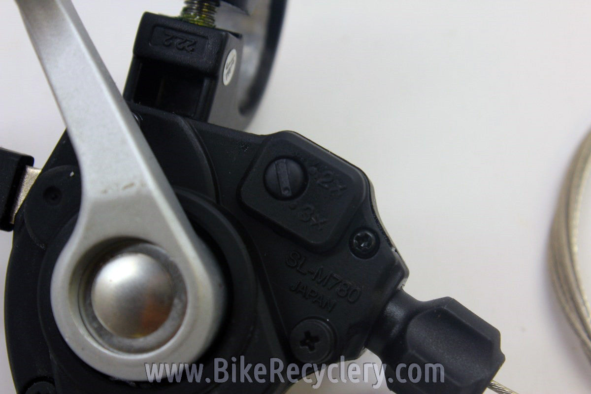 NEW Shimano XT SL-M780 Left/Front Shifter 2/3 Speed, F/R Gear Indicators