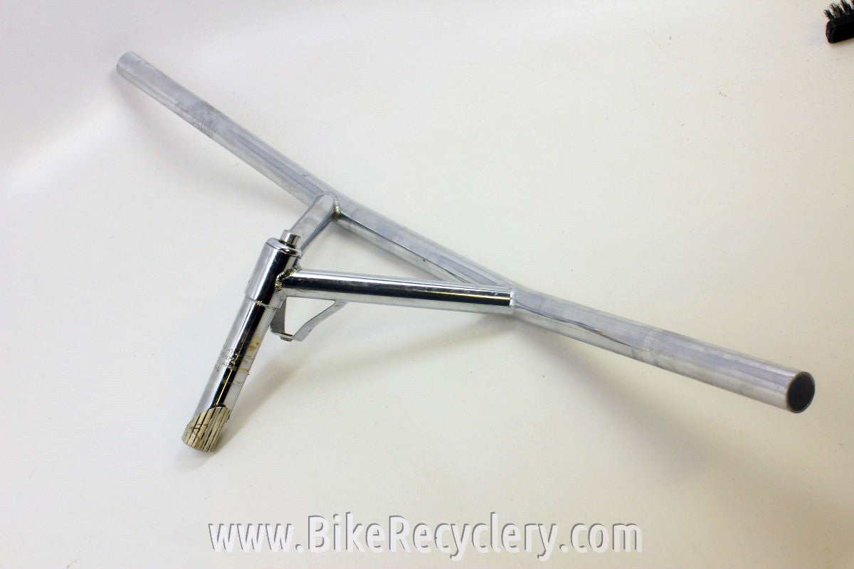 "MountainBikes" Stamped Nitto Bullmoose Handlebars: Early 1980's, Uncut, Ritchey Fisher RARE